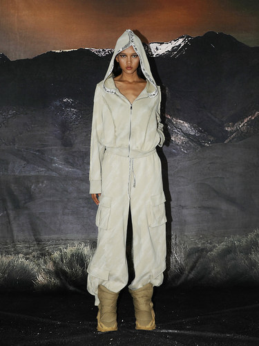 NOLA*SmokeDyedHoodiesuit裤