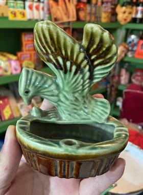 80年代90年代瓷器烟灰缸怀旧老物件摆件影视道具民俗收藏