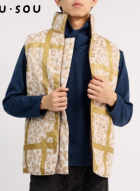 SOU・SOU粗花呢(jinbaori)夹棉附里衬阵羽织2024冬季 #43541