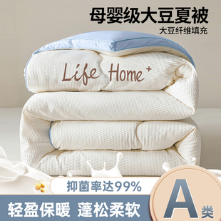 大豆纤维被子冬被加厚保暖棉被芯春秋单人秋冬季空调被褥四季通用