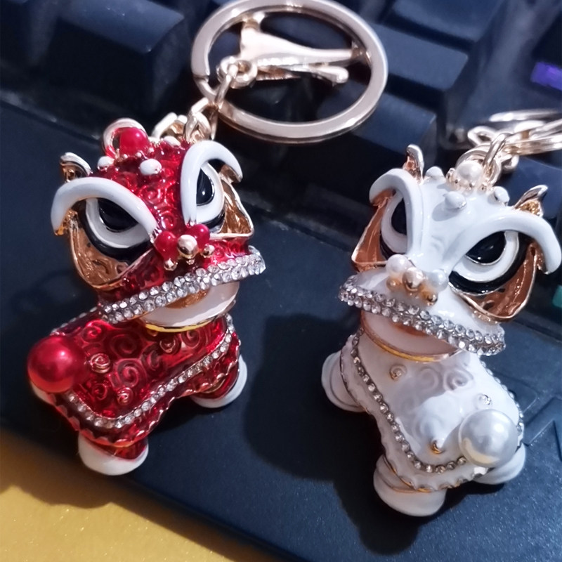 新年中国龙风醒狮挂件舞