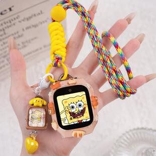 适用米兔C7A/6C/5C/7X/6X儿童智能电话手表挂脖子套保护壳挂绳S1
