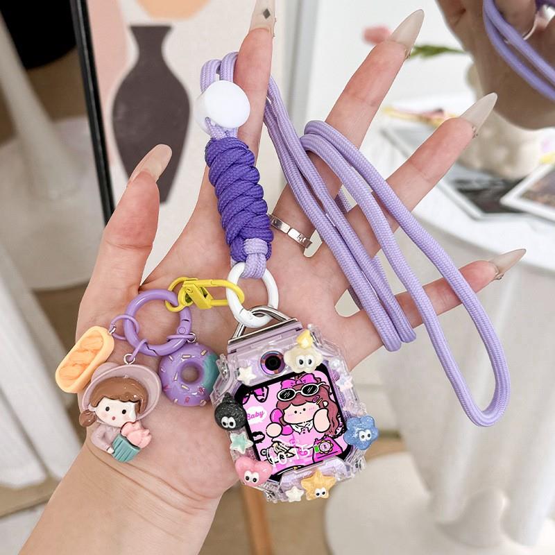 适用于小天才Z10SD2D3Z8Q1RY06Z6儿童电话手表带吊坠挂脖壳保护套