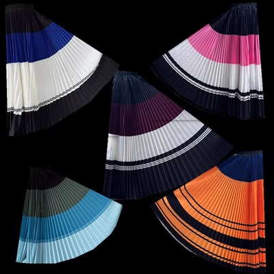 彝族舞蹈裙大山索玛花火把节阿杰鲁姑娘的红裙盛装百褶练习裙子