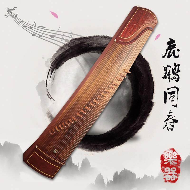 2021新款现货供应手工古筝鹿鹤同春系列质量保障