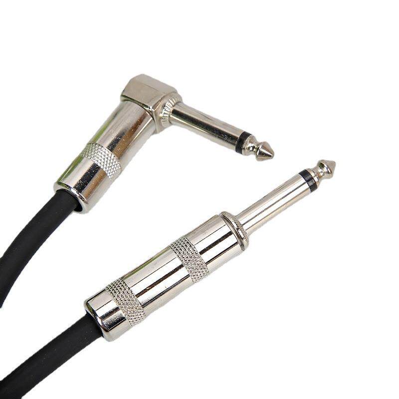 吉他连接线 3米吉他线 民谣电箱电吉他电贝斯 音频音箱连接线定制