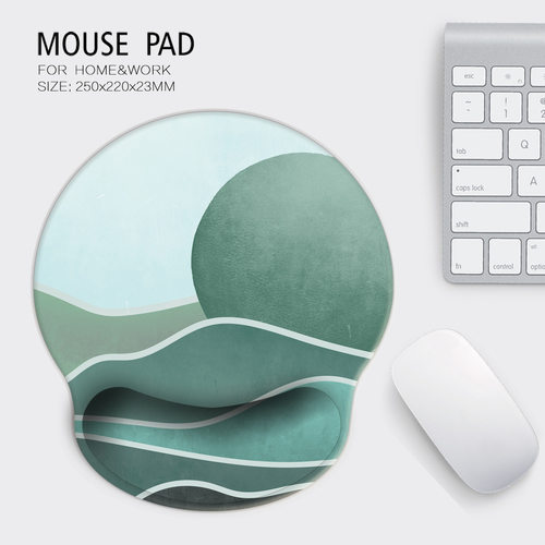 INS小清新简约办公护腕鼠标垫硅胶鼠标垫滑鼠垫mousepad