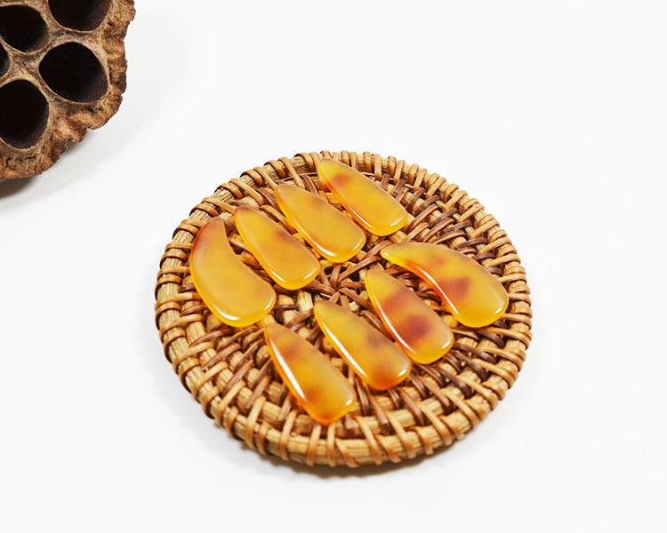 厂家玳瑛古筝指甲 专业考级演奏型双面弧成人儿童古筝义甲