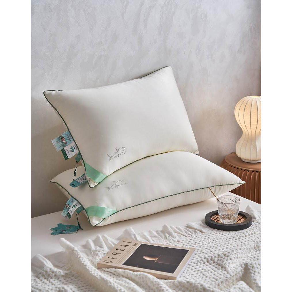 深海之谜美肌枕芯吸湿透气丝滑亲肤海洋冰海褐藻精粹提取枕芯