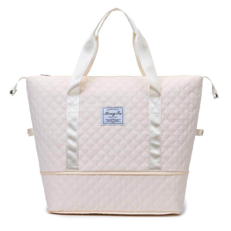 EMBROIDERY THREAD LARGE CAPACITY WET AND DRY SEPARATION WAITING FOR PRODUCTION SHOULDER STORAGE FITNESS SPORTS DUFFEL BAG TRAVEL BAG TIDE STYLE