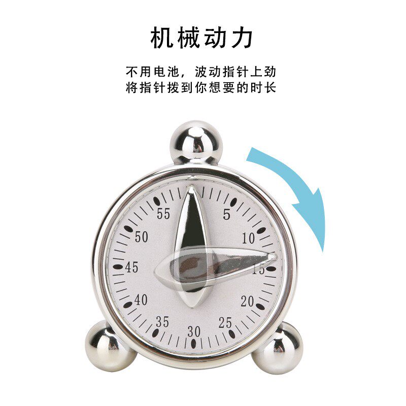 HAIR TOOLS MECHANICAL TIMERS MAGNETIC TIME MANAGER TIMERS HAIR SALON CLOCKS KITCHEN BAKING