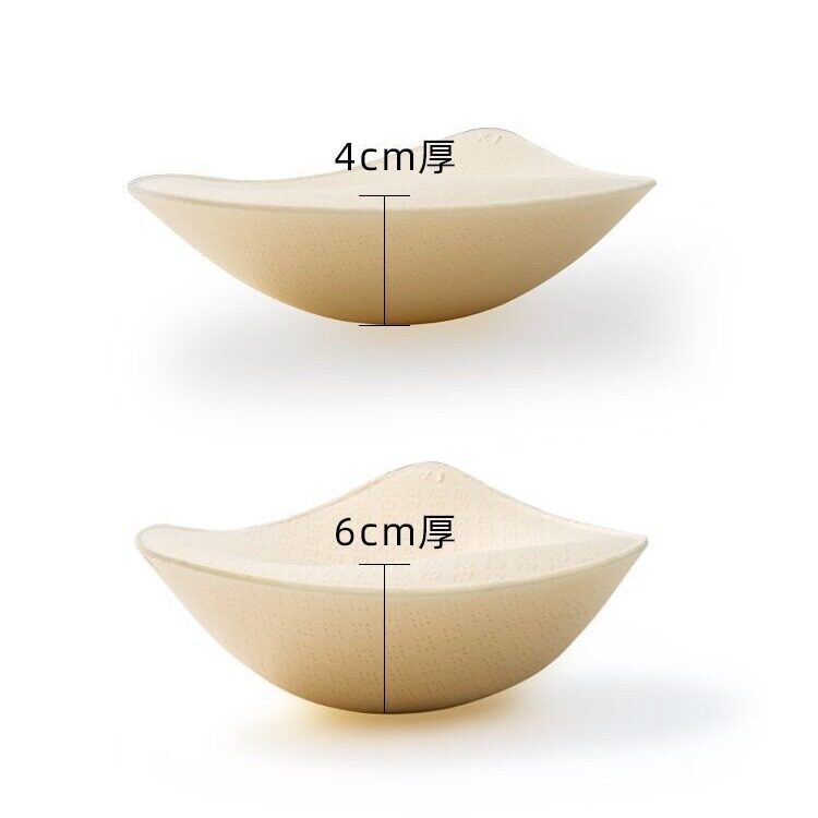 加厚6cm4cm海绵杯垫柔软舒适不变形透气运动胸垫文胸裹胸内衣插片