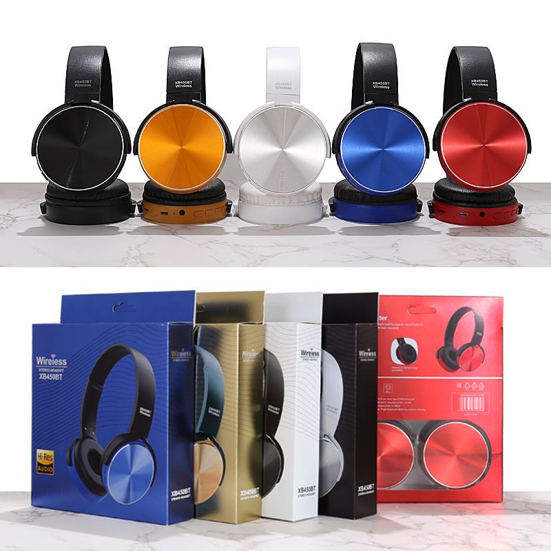 XB-450BT无线头戴式蓝牙耳机通用手机重低音运动游戏礼品蓝牙耳机