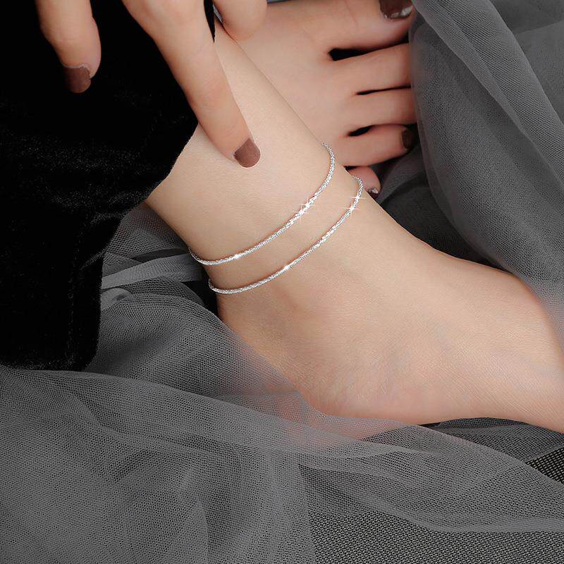 满天星脚链女脚链子女款性感网红