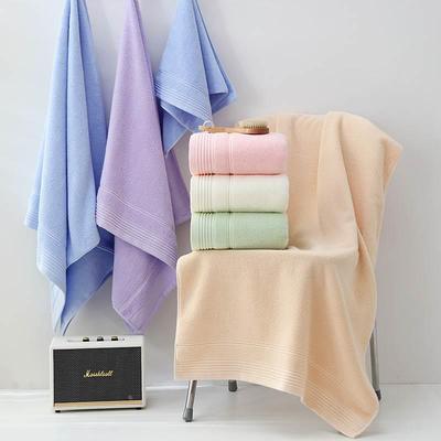 全棉加厚成人大浴巾 素色断档礼品浴巾商超酒店家用洗澡浴巾
