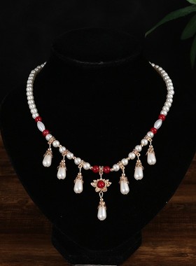 古典旗袍项链古风汉服璎珞古装项