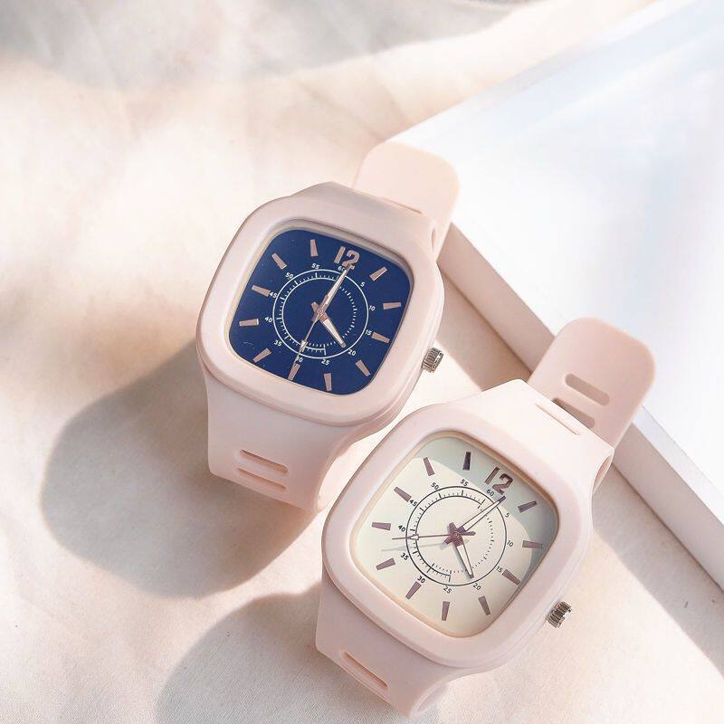 小众设计艺术创意气质手表女学生日式INS女款防水数字石英表
