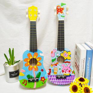 23寸21寸手工学生儿童尤克里里乌克丽丽小吉他乐器DIY玩具材料包