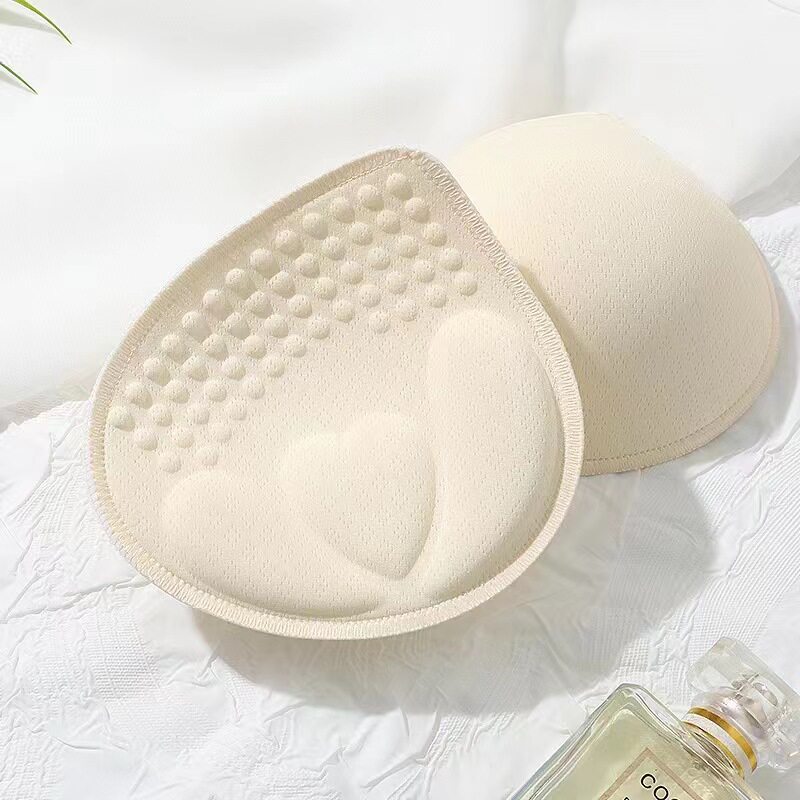 6cm加厚分体式胸垫舒适透气美背裹胸插片文胸内衣海绵杯垫