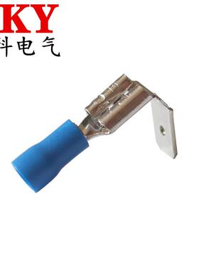 PBDD5.5-250肩背型公母预绝缘接线端子铜线耳接线鼻6.3插簧插片定