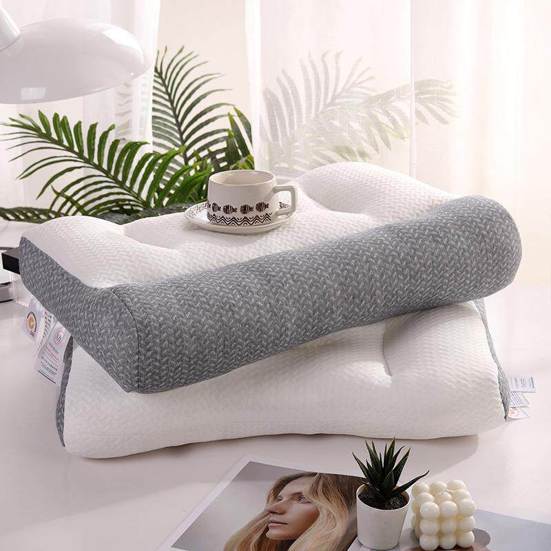 反牵引枕头单人家用定型枕芯一只一对装学生宿舍住睡眠不塌陷定制