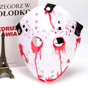 万圣节面具 流血杰森面具 恐怖搞怪滴血杰森面具 棒球搞怪面具