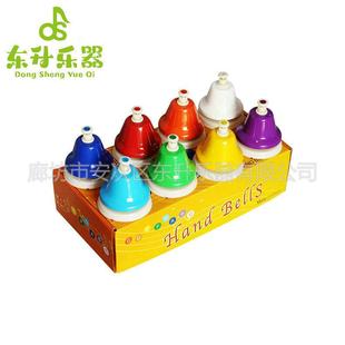音感钟 八音课铃 8音课钟手按铃按钟定制 奥尔夫打击乐器 碰钟