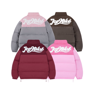 ics丨iconslab灯芯绒拼接棉服冬季撞色百搭加厚男女潮流休闲外套