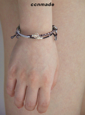 [现货]Indian Summer925纯银翅膀手链 韩国原创设计CCNMADE