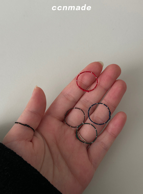 【预售】CCNMADE｜DRAGON RING编织戒指 IU同款韩国原创设计