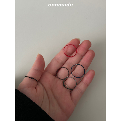 原创设计戒指CCNMADE韩国配饰