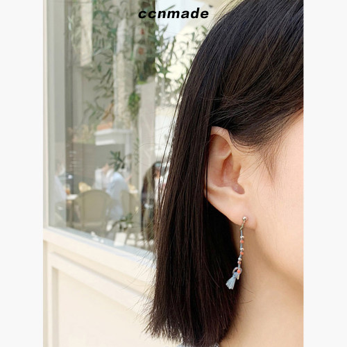 【预售】CCNMADE｜SONG 925纯银耳环耳钉 天然原石 韩国小众设计