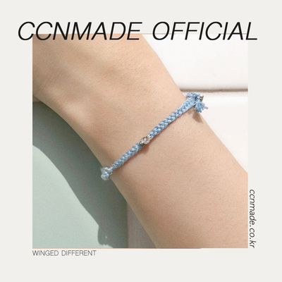 [现货]WINGED DIFFERENT 纯银手绳 配饰手链 EXO金俊勉同款