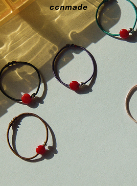 【预售】HAPPY RING编织戒指 小众韩国设计师品牌原创IU同款