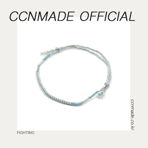 CCNMADE OFFICIAL｜FIGHTING韩国原创设计编织心愿手链金宇硕同款