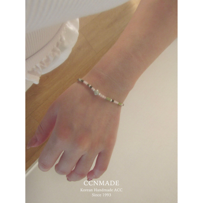 [预售]KINGSTONE URETHANE韩国原创925纯银崔秀彬/RIIZE同款手链