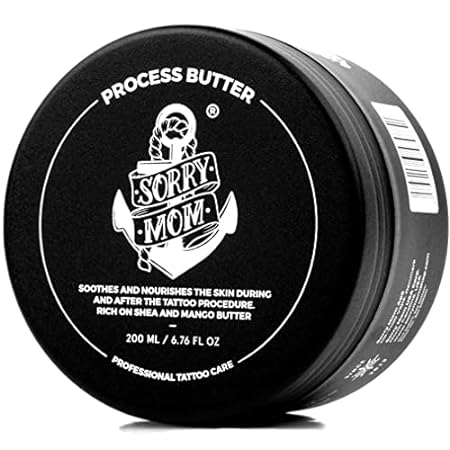 Sorry Mom Tattoo Butter- Soothing Tattoo Balm- Process