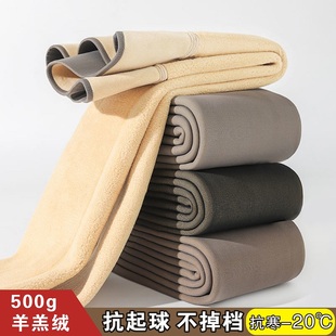 加绒特厚500克一体空姐灰透肤打底裤 女秋冬外穿显瘦保暖光腿神器