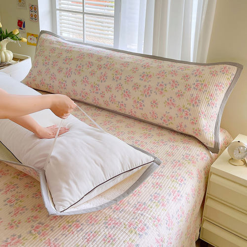 长枕专用长枕巾带绑带防滑