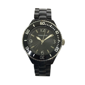 德讯专利陶瓷铝指针系列女表日本进口石英表腕表时尚 潮流防水手表