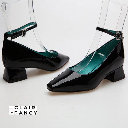 小方头女鞋CLAIRdeFANCY时尚