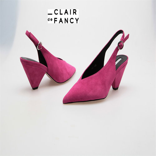 锥形跟女鞋CLAIRdeFANCY