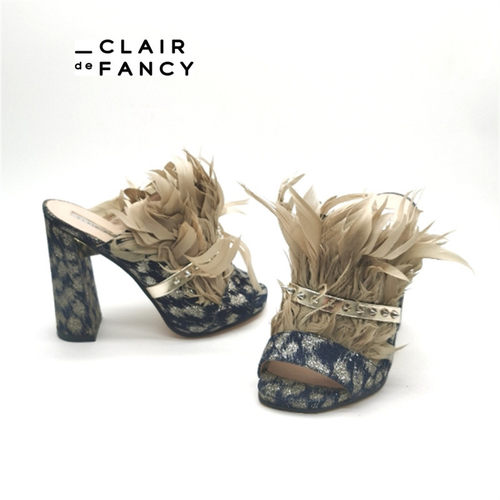 高跟凉拖鞋CLAIRdeFANCY