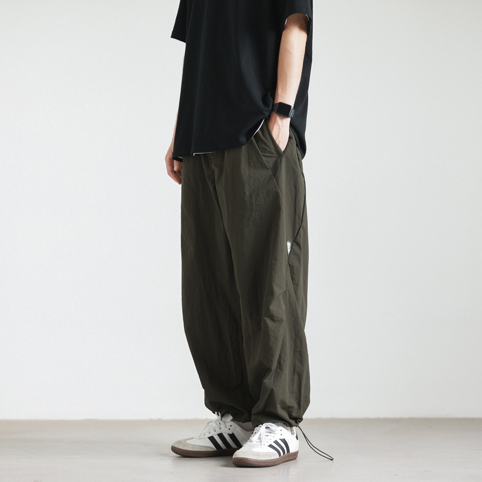 春夏季新款男青年日系宽