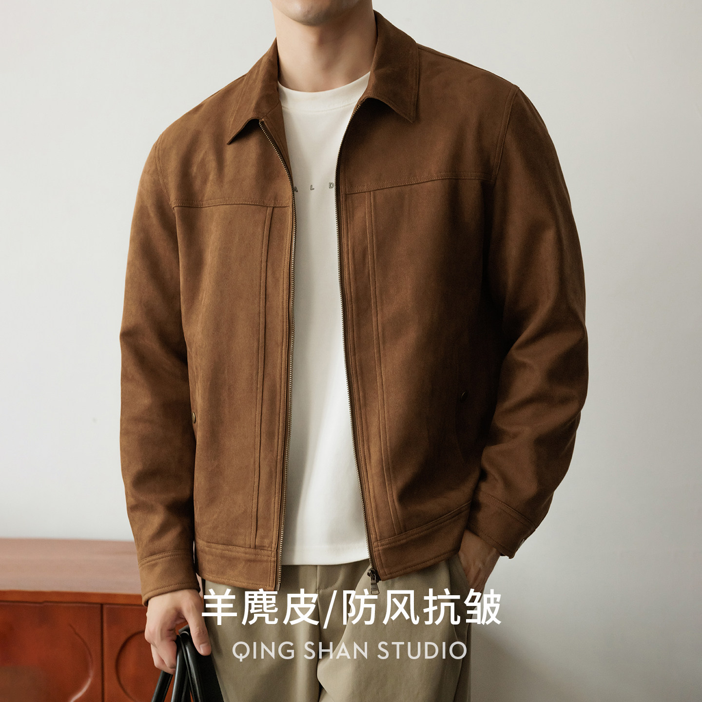 老钱风高级感男士外套202