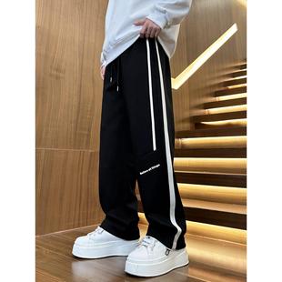 宽松直筒帅气潮流男生运动春秋学生休闲长裤 裤 2025新款 春季 子男款