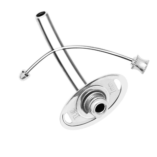 医用气切套管金属气管切开钛合金全喉短款半喉长款手术不锈钢插管