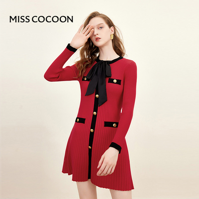 MISSCOCOON小香风A字裙