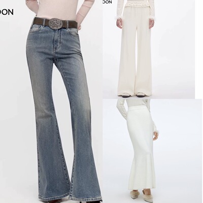 【七七酱专享】MISSCOCOON长款针织半身裙白色轻通勤鱼尾裙