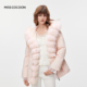 MISSCOCOON大毛领外套多巴胺短款 保暖羽绒服25冬新款